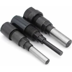 3Pcs Router Collet Extension Bit De Routeur Extension De Collet Et Rognage Découpage Machine De Gravure Extender Porte-mandrin De Travail Du Bois Fraise 1/4 / 1/2 /8mm Shank 10 3Pcs Router Collet Extension Bit De Routeur Extension De Collet Et Rognage Découpage Machine De Gravure Extender Porte-mandrin De Travail Du Bois Fraise 1/4 / 1/2 /8mm Shank -Makitch Magasin 100342078 4