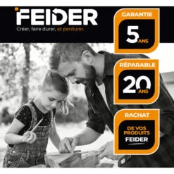Marteau Piqueur 1700 W 65 Joules Feider F1765MP 11 Marteau Piqueur 1700 W 65 Joules Feider F1765MP -Makitch Magasin 10753015 5