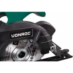 Scie Circulaire Sans Fil 150mm VPower 20V. 1 Batterie 2.0Ah, Chargeur Rapide, Lame De Scie, Guide Parallèle Inclus -Makitch Magasin 12259957 4