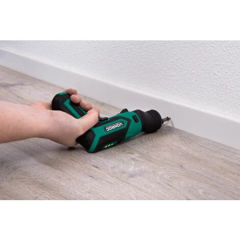 Tournevis à Batterie 4V - Porte-embout Magnétique, Attache Excentrique, Attache Coudée, Embout Et Chargeur De Batterie 4 Tournevis à Batterie 4V - Porte-embout Magnétique, Attache Excentrique, Attache Coudée, Embout Et Chargeur De Batterie – Image 2