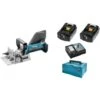Makita DPJ180RMJ Lamelleuse Sans-fil 18V Li-ion - Kit Complet (2x Batterie 4,0 Ah) Dans MAKPAC -Makitch Magasin 15118354 1