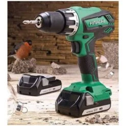 HIKOKI Perceuse Visseuse Percu 18V 2,5Ah - DV18DGAL WFZ 7 HIKOKI Perceuse Visseuse Percu 18V 2,5Ah - DV18DGAL WFZ -Makitch Magasin 16078238 3