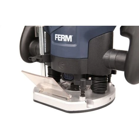 FERM PRM1015 Défonceuse 1300W - Incl. 6 Fraises, Éclairage LED Et Set D'accessoires 7 FERM PRM1015 Défonceuse 1300W - Incl. 6 Fraises, Éclairage LED Et Set D'accessoires – Image 5