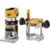 DeWalt - Affleureuse Et Défonceuse XR 18V 8mm (1/4) Brushless Sans Batterie Ni Chargeur Avec Coffret TSTAK