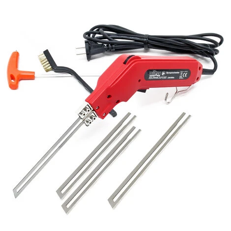 Coupe Polystyrène électrique 200W Jusqu'à 600°C Chauffage Rapide Avec 4 Lames 150/200mm 3 Coupe Polystyrène électrique 200W Jusqu'à 600°C Chauffage Rapide Avec 4 Lames 150/200mm