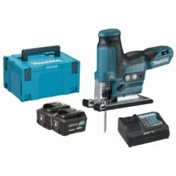 Scie Sauteuse 10.8V Li-ion MAKITA - 2 Batteries + 1 Chargeur Rapide + 1 Malette De Transport - JV102DMJ