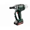 Riveteuse NP 18 LTX BL 5.0 METABO 2 Batt. 2,0Ah Li Power + Charg. ASC 55 - 619002500 -Makitch Magasin 22857976 1
