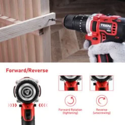 Perceuse Visseuse à Percussion Sans Fil TEENO-916 - 2x20V - 2,0Ah - 69 Accessoires -Makitch Magasin 23114277 5