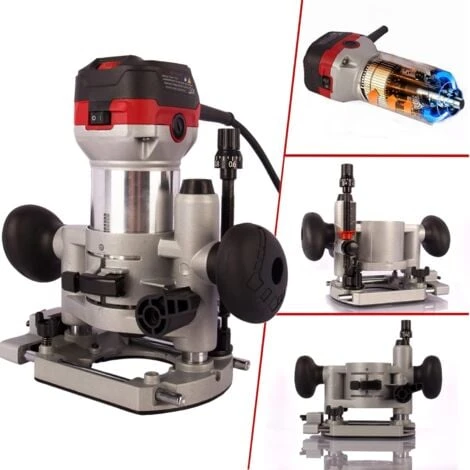 AREBOS Défonceuse électrique Machine à Fraiser 710W Sac à Outils Fraiseuse à Bois Routeur à Bois 3 AREBOS Défonceuse électrique Machine à Fraiser 710W Sac à Outils Fraiseuse à Bois Routeur à Bois