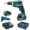 Visseuse Automatique 18V Li-Ion 5Ah 5 X 25 à 55 Mm MAKITA - 2 Batteries 1 Chargeur - En Coffret - DFS452TJX2