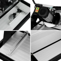 EBERTH 900 Mm Coupe Carrelage électrique Avec Laser (Pivotant Progressivement Jusquà 45°, 25 Mm Profondeur De Coupe, Disque En Diamant) Coupe Carreaux Machine à Découper -Makitch Magasin 3059576 4