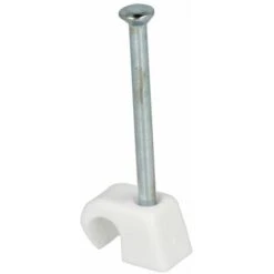 Attache à Clou Pour Diamètre 7 - 11 Mm Gris Clair, Sans Clous