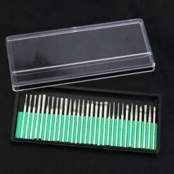 90 PCS Fraises Diamantées 3mm Tige 120 Grains Meule Foret Meche Diamant De Gravure Sculpture Forme Percer Outil à Limer Polir Ébavurer Pour Verre Pierre Bois Céramique Fraiseuse Meuleuse -Makitch Magasin 32753076 3