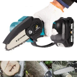 Tronconneuse élagueuse VIOLEWORKS 4'' 2 Batterie 18V 6000 MAh 11 Tronconneuse élagueuse VIOLEWORKS 4'' 2 Batterie 18V 6000 MAh -Makitch Magasin 32833738 5