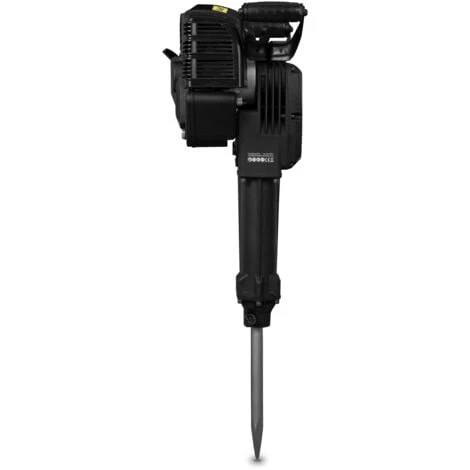 2,5 CV Marteau Piqueur Thermique Set Professionnel (Moteur à Essence 2 Temps, Refroidi à Lair, 700 - 1500 Bat/min., 20 - 55 Joule, Y Compris 2 Ciseaux Et Accessoires) Marteau De Démolition Perforateur 6 2,5 CV Marteau Piqueur Thermique Set Professionnel (Moteur à Essence 2 Temps, Refroidi à Lair, 700 - 1500 Bat/min., 20 - 55 Joule, Y Compris 2 Ciseaux Et Accessoires) Marteau De Démolition Perforateur – Image 4