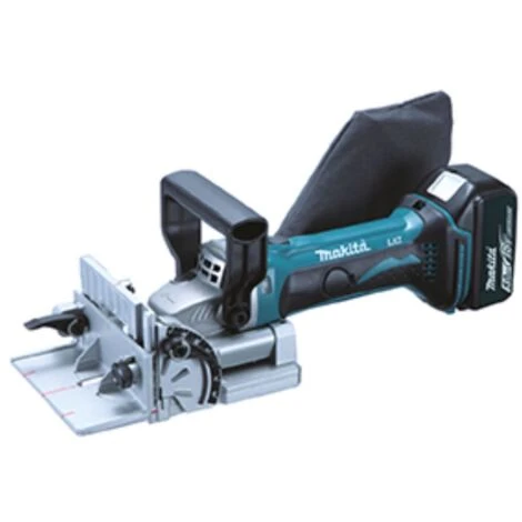 MAKITA Fraise Rainurer Sans Fil 18V DPJ180RTJ / Avec 2x Batteries 18V / 5 Ah Dans MAKPAC 3 MAKITA Fraise Rainurer Sans Fil 18V DPJ180RTJ / Avec 2x Batteries 18V / 5 Ah Dans MAKPAC