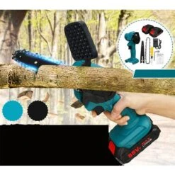 Tronconneuse à Batterie Scie à Chaine Scie à Buche élagueuse MUSTOOL 6'' 2 Batterie 18V 10 Tronconneuse à Batterie Scie à Chaine Scie à Buche élagueuse MUSTOOL 6'' 2 Batterie 18V -Makitch Magasin 36572149 4