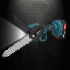 Scie à Chaine Trononneuse à Batterie élagueuse Sans Fil 6'' 10000rpm Scie à Bche électrique 2 Batteries 1 Chargeur Bleu 11 Scie à Chaine Trononneuse à Batterie élagueuse Sans Fil 6'' 10000rpm Scie à Bche électrique 2 Batteries 1 Chargeur Bleu -Makitch Magasin 36572151 5