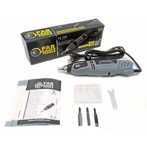 Fartools - Outil De Sculpture Sur Bois 50W Avec 3 Accessoires - SB50 4 Fartools - Outil De Sculpture Sur Bois 50W Avec 3 Accessoires - SB50 – Image 2