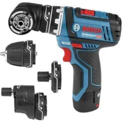 BOSCH Perceuse Visseuse GSR12V-15FC Set 2x2Ah - 06019F6000