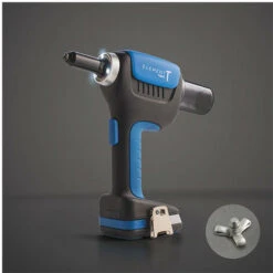 Coffret Riveteuse E-t Pour Rivets Aveugles étoiles 5.2 - 7.8 Mm, 2 Batteries 18V Li-Ion - 2.0 Ah, Chargeur Et Accessoir