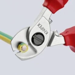 Knipex Knipex-Werk 95 16 165 SB Pince Coupe-câbles VDE Adapté Pour (technique Disolation) Câbles En Alu Et En Cuivre, à 8 Knipex Knipex-Werk 95 16 165 SB Pince Coupe-câbles VDE Adapté Pour (technique Disolation) Câbles En Alu Et En Cuivre, à -Makitch Magasin 4409386 3