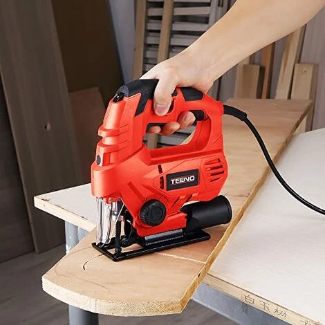 Scie Sauteuse 650W TEENO,6 Vitesses Réglables, Angle D'inclinaison ±45 ° 4 Scie Sauteuse 650W TEENO,6 Vitesses Réglables, Angle D'inclinaison ±45 ° – Image 2