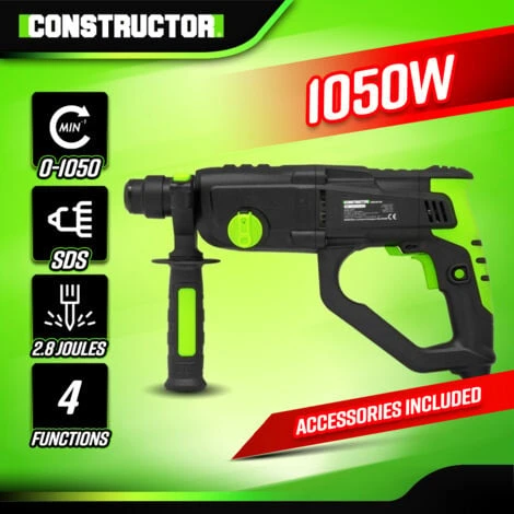 Marteau Perforateur 1050W BMC - Constructor 4 Marteau Perforateur 1050W BMC - Constructor – Image 2