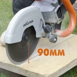 EVOLUTION R230DCT : Découpeuse électrique 230 Mm + Disque Diamant D230SEG-CS -Makitch Magasin 52721161 3