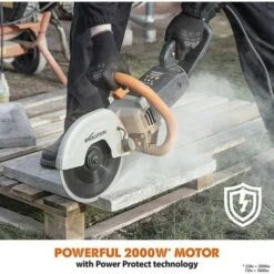 EVOLUTION R230DCT : Découpeuse électrique 230 Mm + Disque Diamant D230SEG-CS -Makitch Magasin 52721161 4