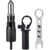 Adaptateur De Pistolet A Riveter Electrique Avec Boitier En Fonte D'Aluminium Et Poignee Antiderapante Pour Perceuse Sans Fil Outil D'Insertion De Riveteuse A Riveter Electrique 1 Adaptateur De Pistolet A Riveter Electrique Avec Boitier En Fonte D'Aluminium Et Poignee Antiderapante Pour Perceuse Sans Fil Outil D'Insertion De Riveteuse A Riveter Electrique -Makitch Magasin 53456219 1