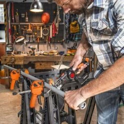 WORX Scie Sauteuse 2 En 1 Scie Multifonction Sans Fil Professionnelle 18V(20V Max), Batterie Powershare, WX550.4 10 WORX Scie Sauteuse 2 En 1 Scie Multifonction Sans Fil Professionnelle 18V(20V Max), Batterie Powershare, WX550.4 -Makitch Magasin 58757703 4