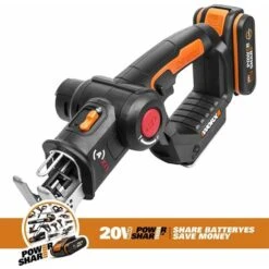 WORX Scie Sauteuse 2 En 1 Scie Multifonction Sans Fil Professionnelle 18V(20V Max), Batterie Powershare, WX550.4 11 WORX Scie Sauteuse 2 En 1 Scie Multifonction Sans Fil Professionnelle 18V(20V Max), Batterie Powershare, WX550.4 -Makitch Magasin 58757703 5