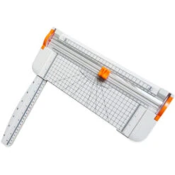 Massicot A4 12 Pouces Papier Rogneuse, Coupe Papier En Titane Avec Sécurité Automatique Pour Découper Des Photos Ou Des étiquettes/manuel De Bureau/maison，T-Audace