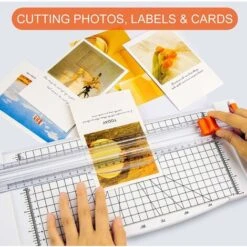 Massicot A4 12 Pouces Papier Rogneuse, Coupe Papier En Titane Avec Sécurité Automatique Pour Découper Des Photos Ou Des étiquettes/manuel De Bureau/maison,T-Audace 9 Massicot A4 12 Pouces Papier Rogneuse, Coupe Papier En Titane Avec Sécurité Automatique Pour Découper Des Photos Ou Des étiquettes/manuel De Bureau/maison,T-Audace -Makitch Magasin 58878682 3