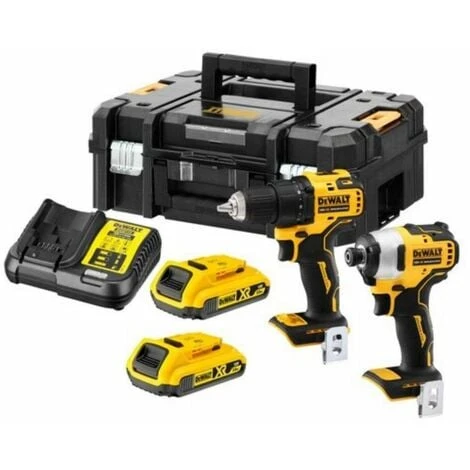 DEWALT Kit 2 Outils 18V 2Ah DCD708 + DCD809 - DCK2061D2T-QW 3 DEWALT Kit 2 Outils 18V 2Ah DCD708 + DCD809 - DCK2061D2T-QW