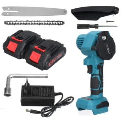 Manta Scie à Chaine élagueuse Sans Fil Brushless 18V 8'' VIOLEWORKS Tronconneuse à Batterie électrique 2 Batteries -Makitch Magasin 61221735 3