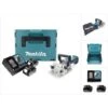Makita BPJ 180 RFJ Fraiseuse à Rainurer Sans Fil 18V + 2x Batteries 3,0Ah + Chargeur + Coffret Makpac -Makitch Magasin 68154349 1