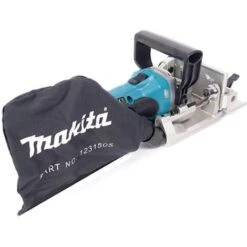 Makita BPJ 180 RFJ Fraiseuse à Rainurer Sans Fil 18V + 2x Batteries 3,0Ah + Chargeur + Coffret Makpac -Makitch Magasin 68154349 3