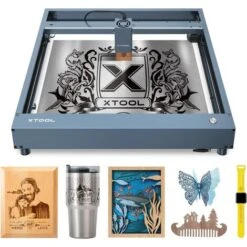Graveur - 60W Machine De Découpe Laser CNC Bricolage, Puissance De Sortie 10W - XTool - D1 Pro 5W