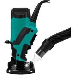 VONROC Défonceuse 1200W – 6-8mm – Vitesse Variable 16 000 – 30 000 Tr/min – Avec Lot De 6 Fraises, Guide De Copie, Guide Parallèle Et Aiguille De Centrage -Makitch Magasin 71476466 4