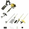 Outil Multifonction - 5 Extensions - Scie à Chaîne/ Débroussailleuse - Essence - Jaune - MaxxGarden -Makitch Magasin 72493176 1