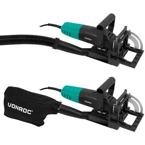 VONROC Fraiseuse Lamello 900W Avec 50 Lamello Et Sac à Poussière 4 VONROC Fraiseuse Lamello 900W Avec 50 Lamello Et Sac à Poussière – Image 2