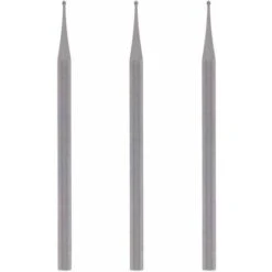 105 Lot De 3 Fraises à Graver, Bout Rond, Ø 0,8mm Pour Sculpter Et Graver Dans Le Bois Avec Outils Multi-usages—KoleZ