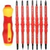 Jeu De Tournevis électrique Isolé Multifonctionnel De 7 Pièces Kit D'outils De Réparation D'électricien En Alliage Interchangeable 14 En 1 -Makitch Magasin 76385820 1