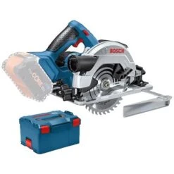 Scie Circulaire 18V GKS 18V-57 G Professional (sans Batterie Ni Chargeur) En Coffret - BOSCH - 06016A2101