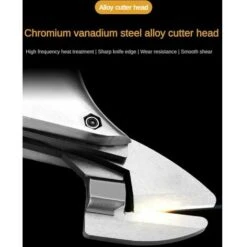 Cisaille à Métaux électrique Sans Fil 20V, Réglage à Deux Vitesses, 400 /1400 RPM, Cisaille à Métaux Rechargeable Au Lithium Pour Métal, Tôle -Makitch Magasin 77671892 4