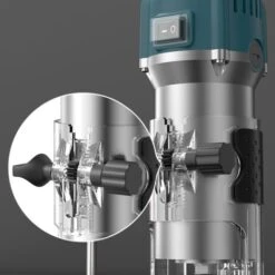 Tilswall Router Tondeuse Routeur Routeur électrique Outil De Travail Du Bois 110 V, 6 Vitesses Variables 10 Tilswall Router Tondeuse Routeur Routeur électrique Outil De Travail Du Bois 110 V, 6 Vitesses Variables -Makitch Magasin 77671903 4