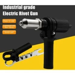 Power Tool Rivet Gun Adaptateur De Rivet Aveugle Pour Salle D'outils -Makitch Magasin 78950167 5