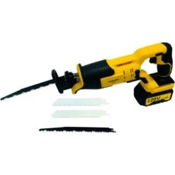 Scie Sabre Sans Fil 20V Brushless NEMURA - Batterie 4Ah - Chargeur Rapide